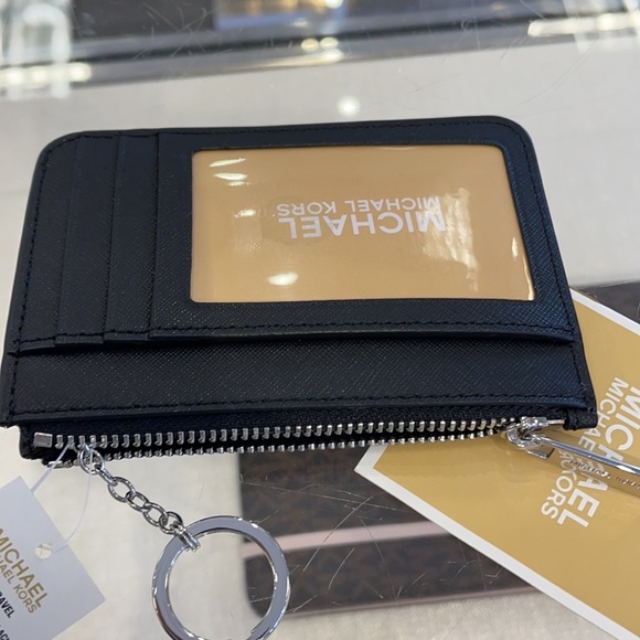 Michael Kors Jet Set Travel Small Leather Top Zip Coin Pouch With ID - Picture 11 of 16